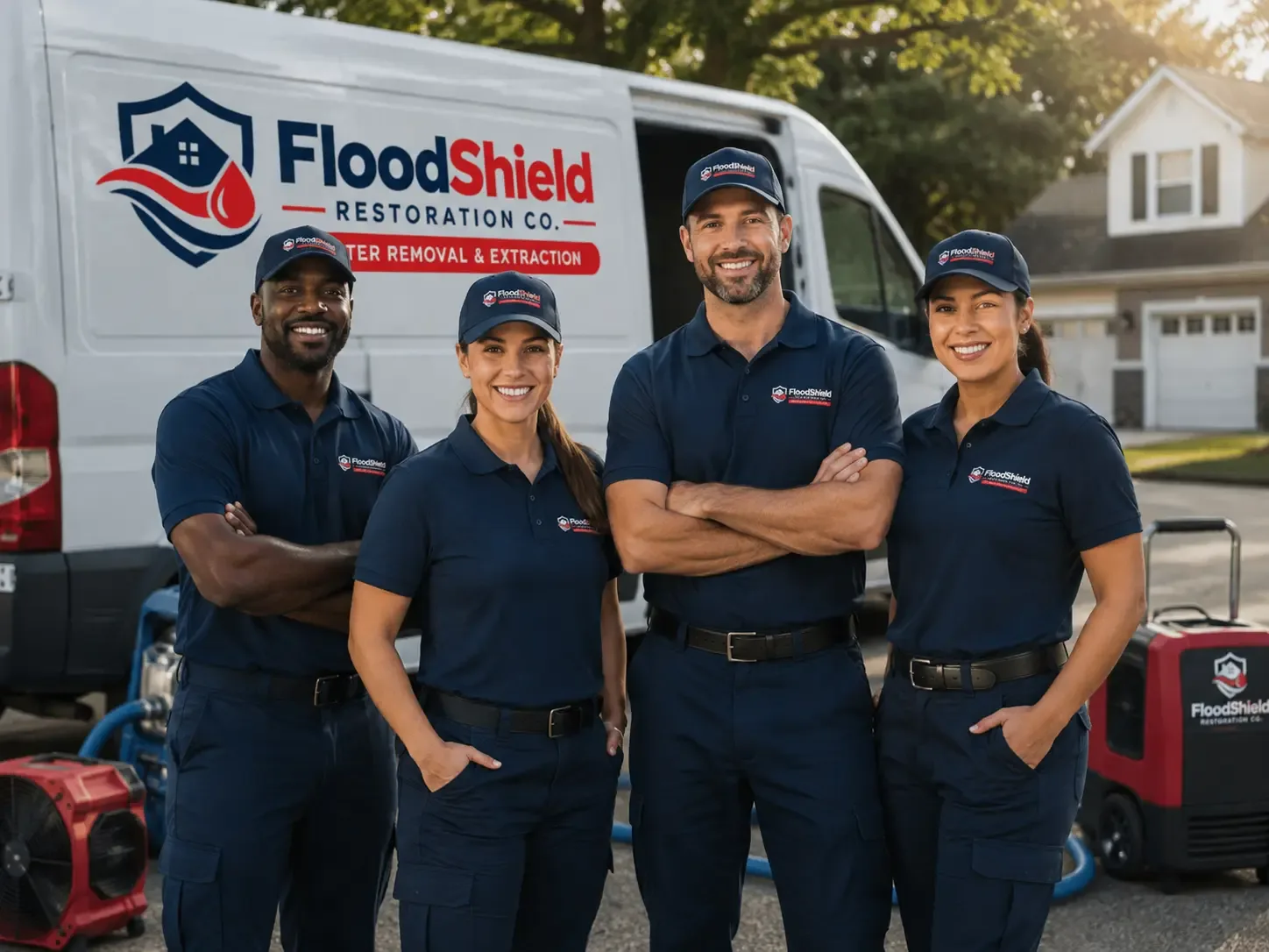 Flood Damage Restoration company in Idamay, WV